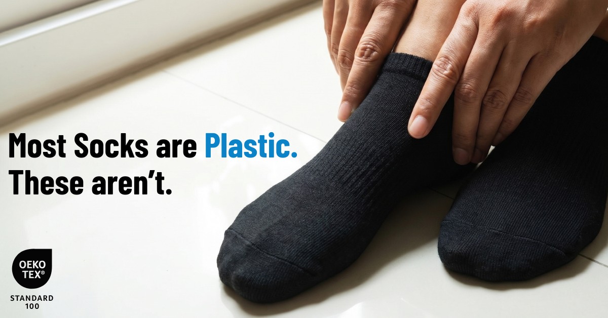 Reduce Toxin Exposure | Clean Cotton Socks | Nattynooks